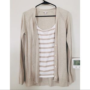 Gap Cardigan with tank